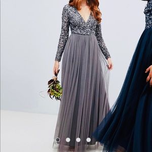 Sequin Maxi Dress